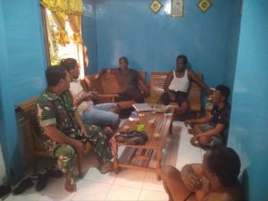 KM. PKD 2 Berhasil Selamat, Pabung Kodim 0318 Natuna Di Anambas Beri Semangat Kepada Korban