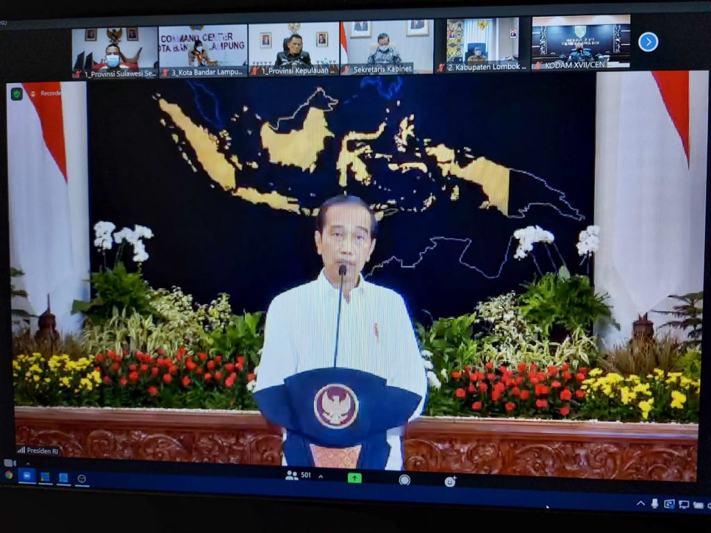 Gubernur Kepri Ansar Ahmad Terima Arahan Presiden Antisipasi Omicron
