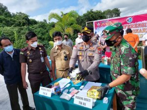 Polres Anambas Kembali Ringkus 2 Tersangka Pemilik Narkotika Jenis Sabu