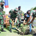 Kunjungi Lantamal XI Merauke,  Pangkoarmada Yakin Bakal Tumbuh Kurma di Tanah Papua