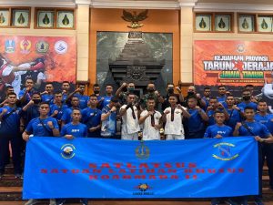 Kejurprov Tarung Derajat Jatim, Atlet Koarmada II Raih Tiga Medali