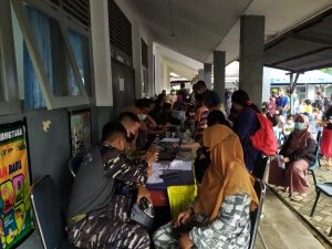 Lantamal IV Prioritaskan Vaksinasi Untuk Anak-Anak