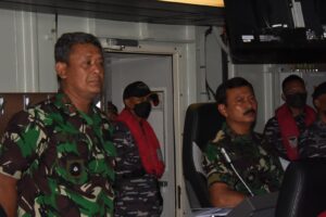 Gunakan KRI REM-331, Pangkoarmada II Pantau Situasi Keamanan Perairan Ambalat
