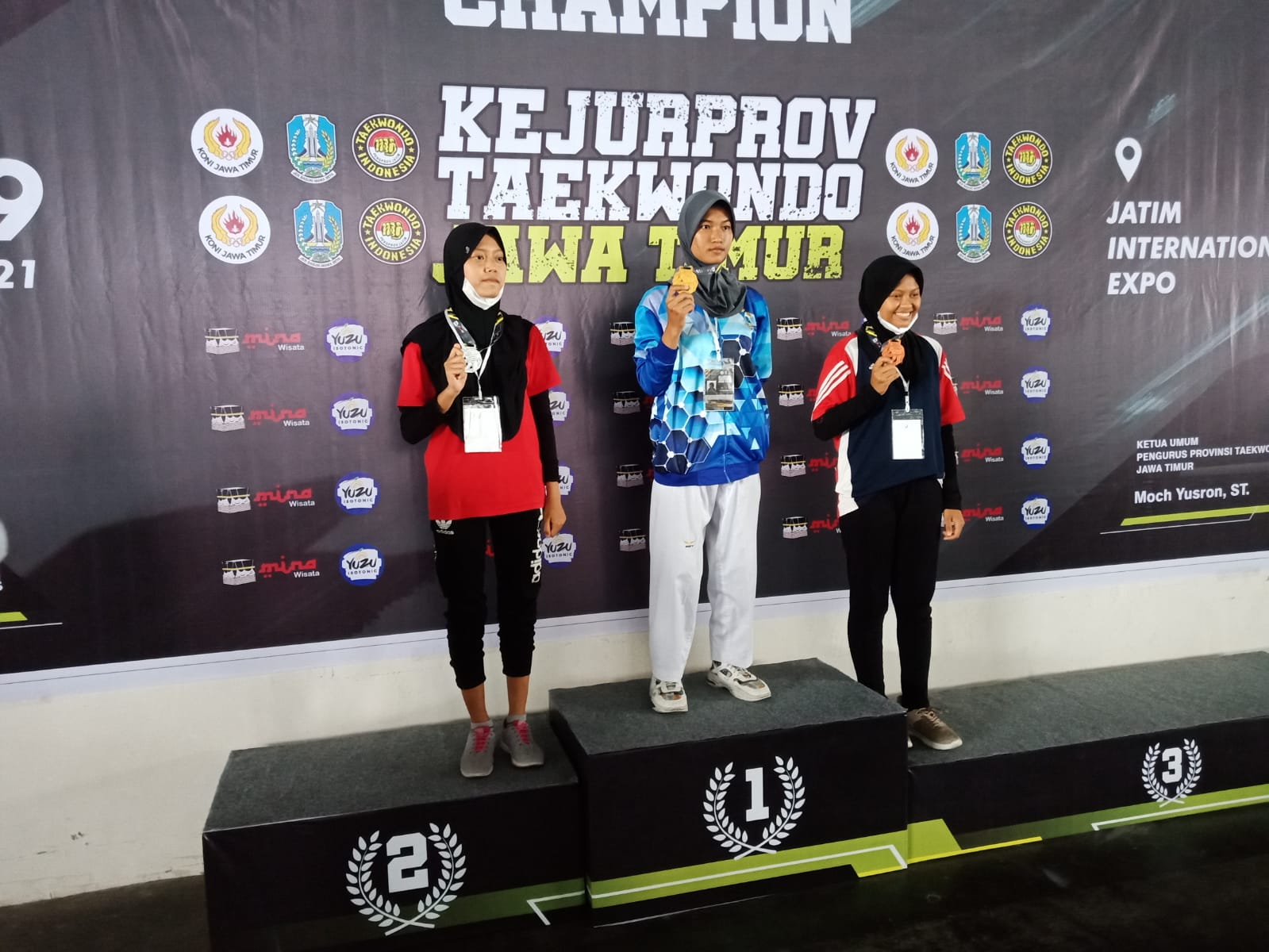 Atlet Kebanggaan Koarmada II kembali mengukir prestasi, kali ini Atlet Kontingen Taekwondo Koarmada II berhasil meraih Juara dalam kompetisi Kejurpov Taekwondo Jatim