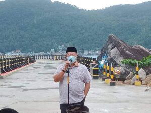 Bupati Anambas Tinjau Jembatan Selayang Pandang Segera Diresmikan Gubernur Kepri