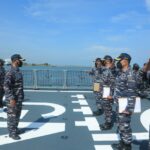 Misi Berhasil, Dua Kapal Perang TNI AL Koarmada II Kembali Ke Pangkalan