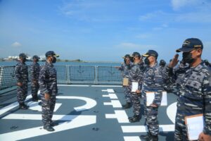Misi Berhasil, Dua Kapal Perang TNI AL Koarmada II Kembali Ke Pangkalan