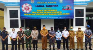 Cegah Terjadinya KKN, Danlanal Tarempa Canangkan Zona Integritas Dan Zona Bebas Korupsi