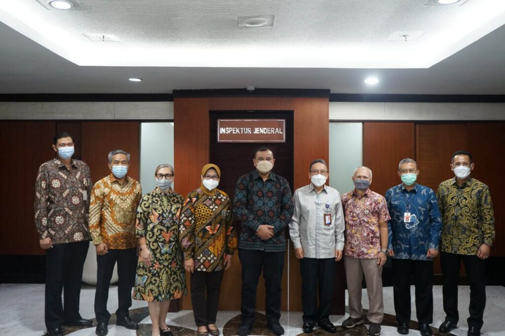 Perkuat Tata Kelola Lembaga, LPEI Audiensi Dengan Itjen Kemenkeu