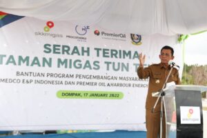 Gubernur Kepri Resmikan Taman Migas Tun Telani Dompak