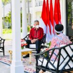 Presiden Jokowi Bincang Santai Bersama PM Lee di Bintan