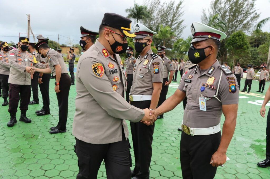 Kapolres Natuna Berikan Ucapan Selamat Kepada Aibda Imam Nurachman