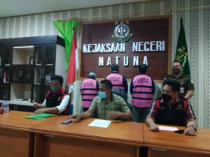 Kejari Natuna Tetapkan Mantan Kades Dan Dua Orang Perangkat Desa Kasus Korupsi Dana APBDS