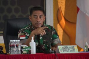 Tanggapi Varian Baru Covid-19 Danrem 033/WP Perintahkan Jajaran Waspadai Omicron