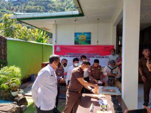 Kacabjari Tarempa Musnahkan 16 BB Yang Telah Inkraht