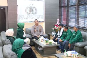 HUT Bhayangkara ke-76, Kapolres Terima Kunjungan Silaturahmi DPC PKB Kabupaten Karimun