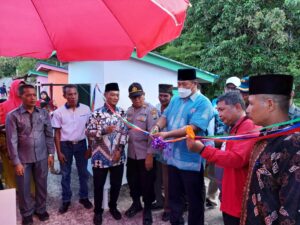 Bupati Anambas Buka Langsung Stand Bazaar Kuliner Desa Temburun