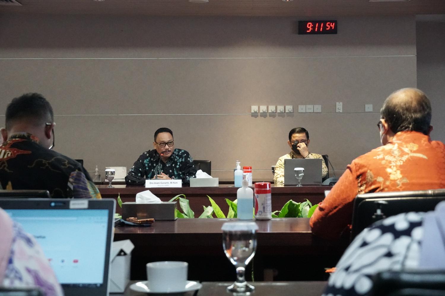 Minimalkan Potensi Korupsi melalui Digitalisasi Dokumen, KPK Perkuat Kerja Sama dengan ANRI Jakarta, 29 Juli 2022