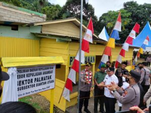 Subpolsektor Siantan Utara Diresmikan Langsung Oleh Kapolres Anambas