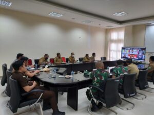 Cegah Inflasi, Pemda Anambas Vidcon Dengan Pemerintah Pusat