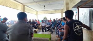 Stasiun Bakamla Natuna Sosialisasikan Pengaduan Keamanan dan Keselamatan Laut