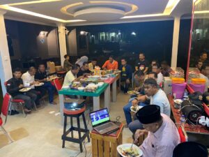 Pererat Silaturahmi, Sekda Anambas Ajak BP3K2NA Makan Malam Bersama di Kediaman