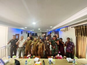 Cabjari Tarempa Gelar Sosialisasi Hukum Bersama Perangkat Desa Mengkait