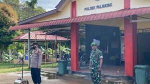 Polsek Palmatak Bersama Koramil 07 Palmatak Gelar Apel Gabungan