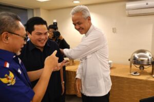 Ganjar Presiden, Erick Thohir Wapres 2024 Menggema di Acara PAN