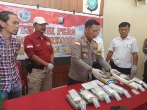 8 Paket Diduga Kokain Berhasil Diamankan Polres Kepulauan Anambas