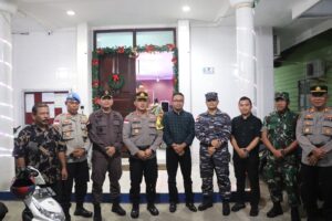 Kapolres Anambas Bersama FKPD Pantau Langsung Perayaan Tahun Baru 2023