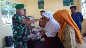 Bantu Wujudkan Impian Seorang Murid SLB di Anambas, Danrem 033/WP Berikan 1 Set Alat Memasak