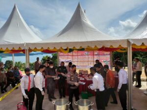 8 Paket Kokain Yang Ditemukan Masyarakat Jemaja Dimusnahkan Polres Kepulauan Anambas