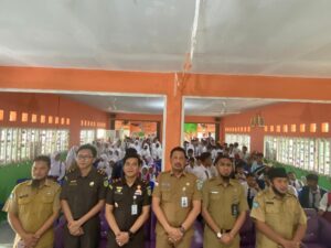 Antisipasi Aksi Bullying di Sekolah, Cabjari Tarempa Gelar JMS di SMPN 001 Dan SDN 002 Air Nangak
