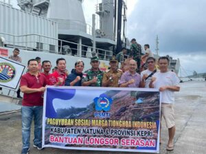 Bantuan Dari Paguyuban PSMTI Natuna Siap Disalurkan Bagi Korban Longsor Serasan
