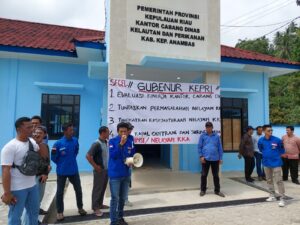 HNSI Anambas Unjuk Rasa Minta Gubernur Evaluasi Kinerja Kacab DKP Kepri