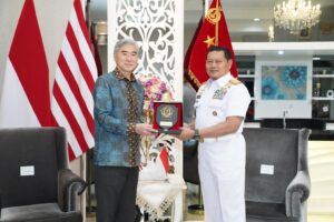 Panglima TNI Laksamana TNI Yudo Margono Terima Kunjungan Dubes Amerika untuk Indonesia