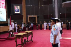 Panglima TNI Laksamana TNI Yudo Margono Pimpin Sertijab Pejabat Utama Mabes TNI