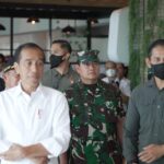 Panglima TNI Dampingi Presiden RI Mengecek Kesiapan Pelabuhan Merak