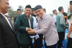 Lanud Abd Saleh Laksanakan Sholat Ied Apron Skadron Udara 32