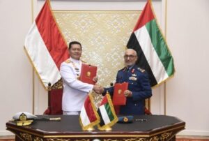 Panglima TNI Tandatangani Kerjasama Angkatan Bersenjata UEA