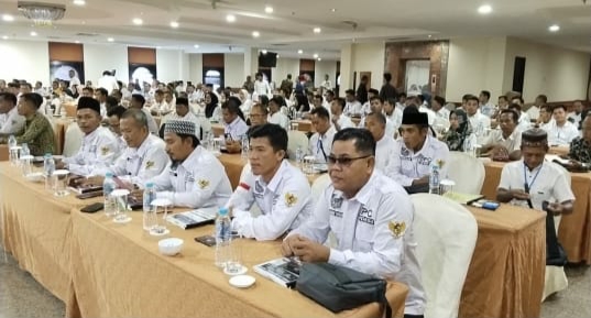 Pusat pendidikan dan Pelatihan Pemerintahan Dalam Negeri (Pusdiklat Pemendagri) bersama Asosiasi Perangkat Desa Seluruh Indonesia (Apdesi) Kabupaten Natuna menggelar bimbingan teknis pengolahan keuangan desa
