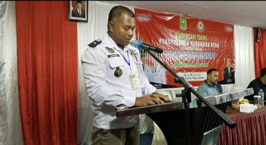 Panitia pelaksana Zapridin, Ketua APDESI Dewan Cabang Kabupaten Natuna. 