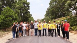 Ribuan Warga Dapat Manfaat, Jalan Tanjung Batu Sawang Dibangun, Cen Sui Lan: Ekonomi Bangkit