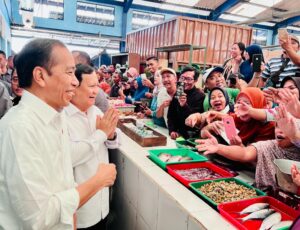 Tinjau Pasar Bululawang, Presiden Jokowi: Inflasi Terkendali, Pasokan Melimpah