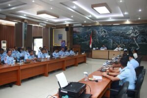 Entry Meeting Tim BPK RI Bersama Lanud Abd Saleh