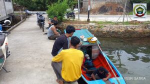 Serda Yusri Satria Komsos di Desa Piabung