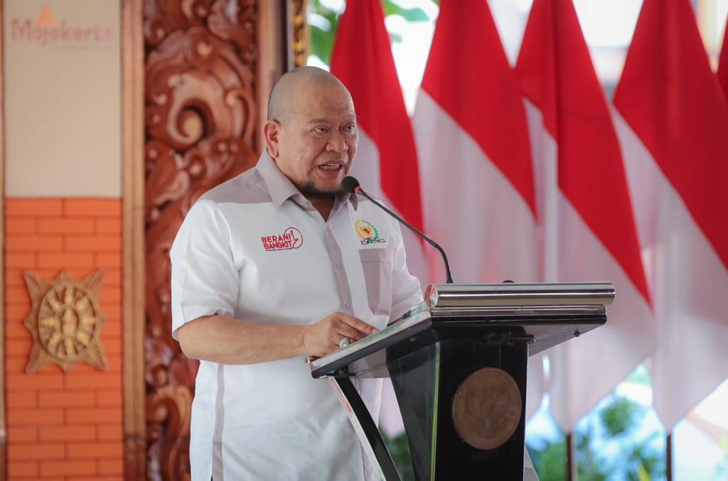 Ketua DPD RI, AA Lanyalla Mahmud Mattalitti