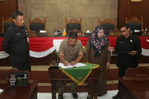 DPRD Anambas Gelar Paripurna Penandatanganan Nota Kesepakatan KUA PPAS Tahun 2024