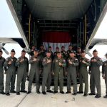 Hercules Skadron Udara 32 Distribusikan Bantuan Kemanusiaan Palestina